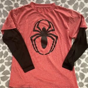 Marvel spiderman long sleeve t-shirt L